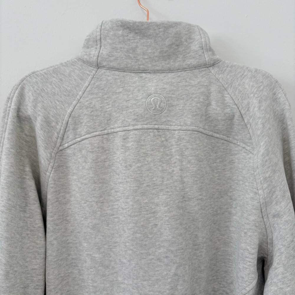Lululemon | Scuba Oversized Funnel Neck Full Zip | Sz M/L | Heather Grey | EUC - Picture 6 of 10
